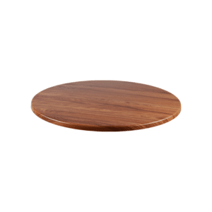 indoor/outdoor werzalitz tabletop, round teak