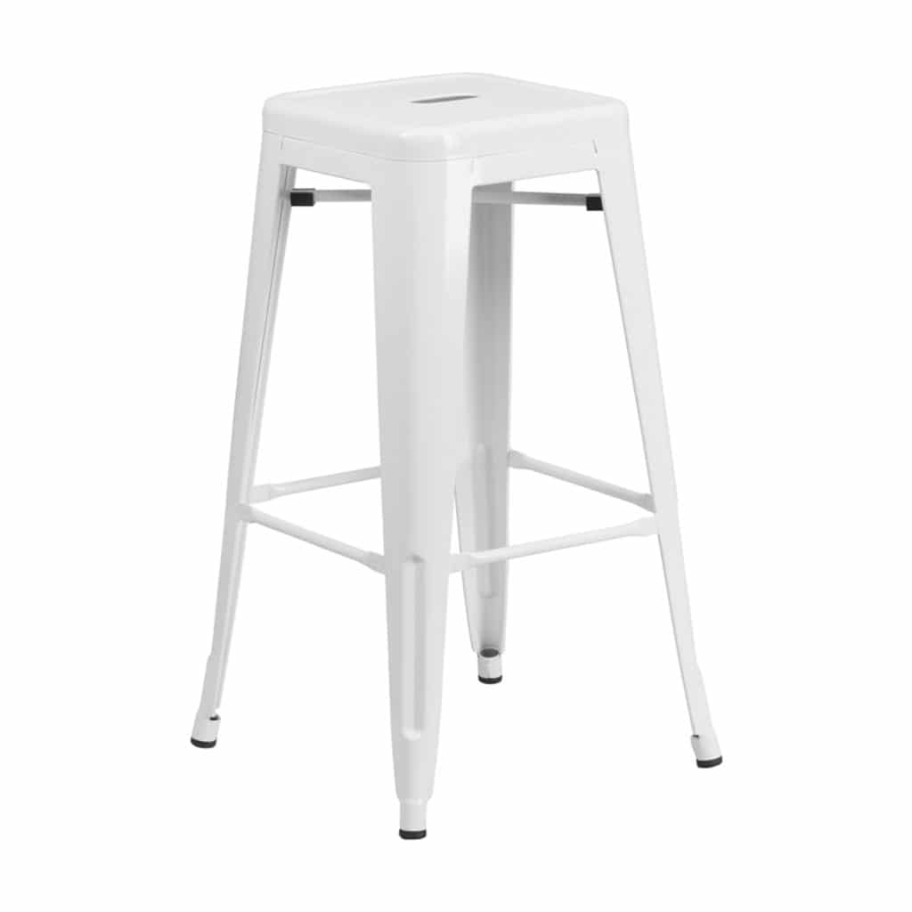 Metal Bar Stools - Backless Barstools | Cafe Tables Inc